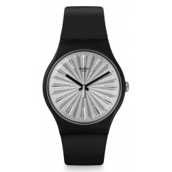Orologio Swatch Donna New Gent Silver Shield SUOB172