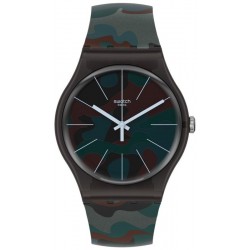 Buy Swatch Unisex Watch New Gent Camoucity SUOB175