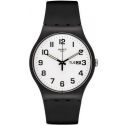 Swatch Unisex Watch New Gent Twice Again SUOB705