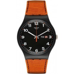 Buy Swatch Men's Watch New Gent Faux Fox SUOB709