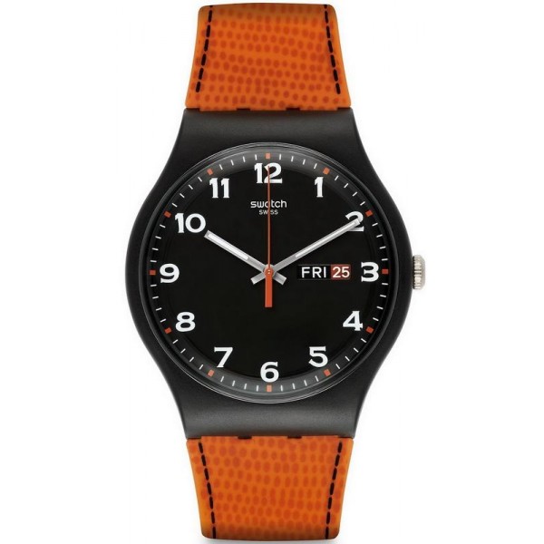 Kaufen Sie Swatch Herrenuhr New Gent Faux Fox SUOB709
