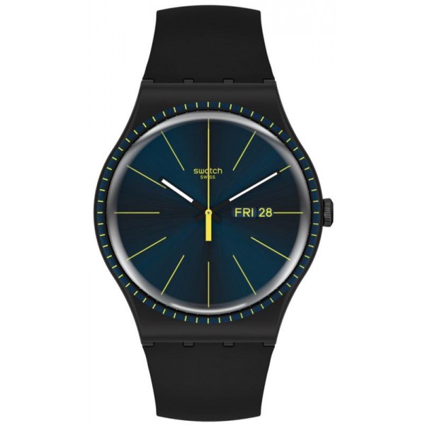 Orologio Swatch Uomo New Gent Black Rails SUOB731 Comprare Orologio Swatch Uomo New Gent Black Rails SUOB731