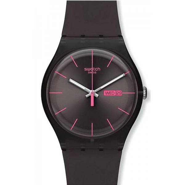 Comprar Reloj Swatch Unisex New Gent Brown Rebel SUOC700