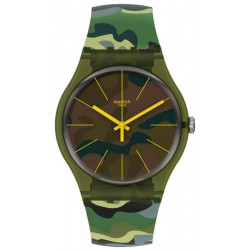 Acheter Montre Swatch Unisex New Gent Camouforest SUOG114