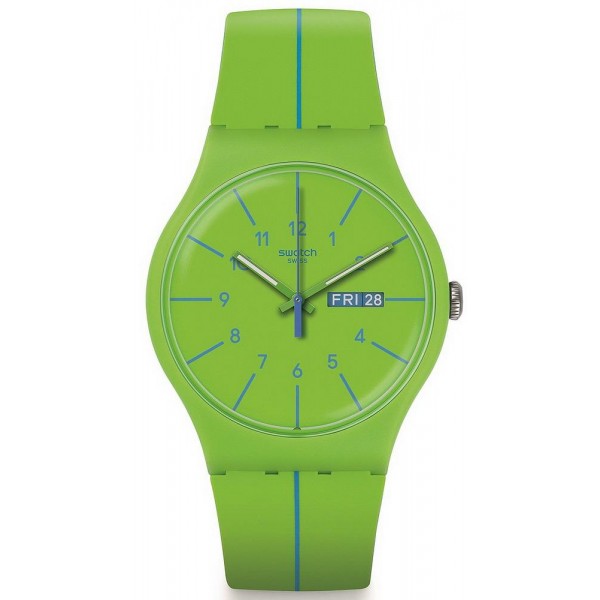 Acheter Montre Swatch Unisex New Gent Verde Azul SUOG707