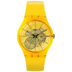 Buy Swatch Unisex Watch New Gent Bio Lemon SUOJ108