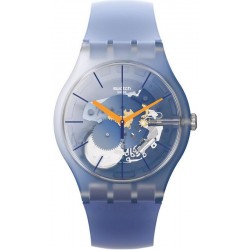 Swatch Unisex Watch New Gent All That Blues SUOK150