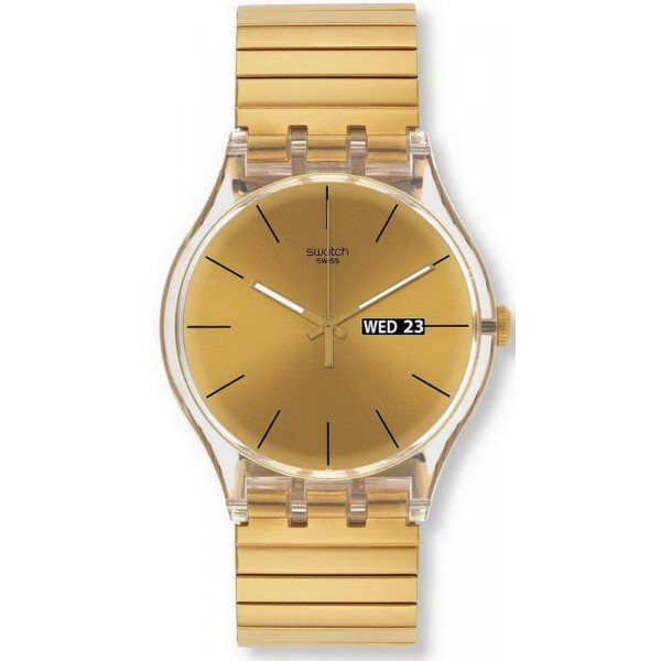 Montre Swatch Unisex New Gent Dazzling Light L SUOK702A Acheter Montre Swatch Unisex New Gent Dazzling Light L SUOK702A