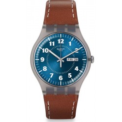 Buy Swatch Men's Watch New Gent Vent Brulant SUOK709