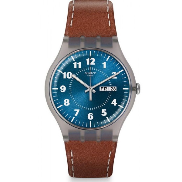 Kaufen Sie Swatch Herrenuhr New Gent Vent Brulant SUOK709