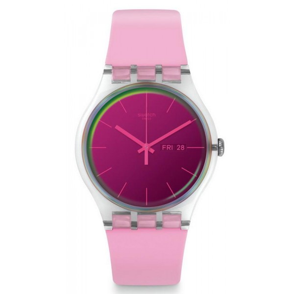 Swatch Damenuhr New Gent Polarose SUOK710 Kaufen Sie Swatch Damenuhr New Gent Polarose SUOK710