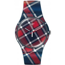 Swatch Unisex Watch New Gent Color-Kilt SUON109
