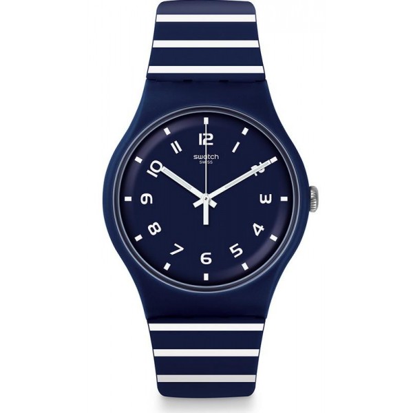 Buy Swatch Unisex Watch New Gent Striure SUON130