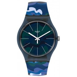 Buy Swatch Unisex Watch New Gent Camouclouds SUON140