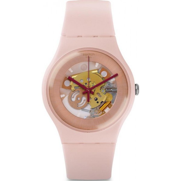 Montre Swatch Femme New Gent Shades Of Rose SUOP107 Acheter Montre Swatch Femme New Gent Shades Of Rose SUOP107