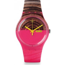 Swatch Ladies Watch New Gent Woodkid SUOP703