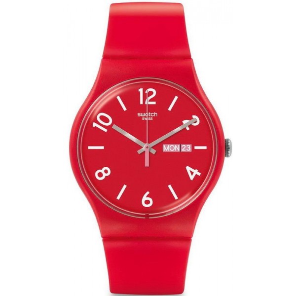 Reloj Swatch Unisex New Gent Backup Red SUOR705 Comprar Reloj Swatch Unisex New Gent Backup Red SUOR705