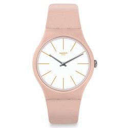 Reloj Swatch Mujer New Gent Beigesounds SUOT102