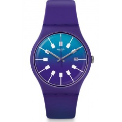 Swatch Unisex Watch New Gent Crazy Sky SUOV400