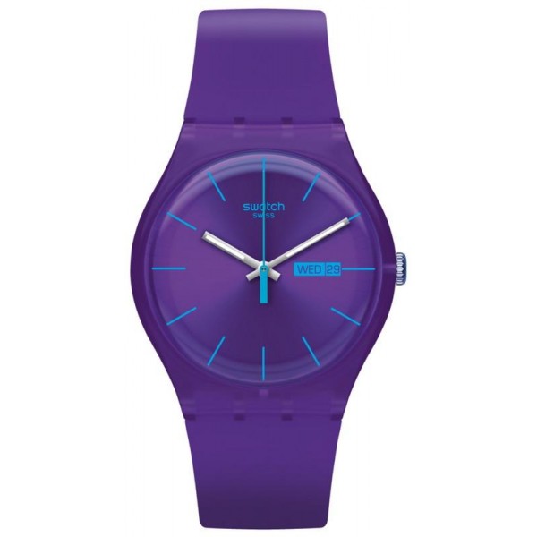 Reloj Swatch Unisex New Gent Purple Rebel SUOV702 Comprar Reloj Swatch Unisex New Gent Purple Rebel SUOV702