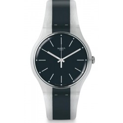 Swatch Unisex Watch New Gent Greyline SUOW142