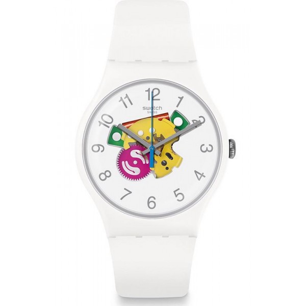 Buy Swatch Unisex Watch New Gent Candinette SUOW148