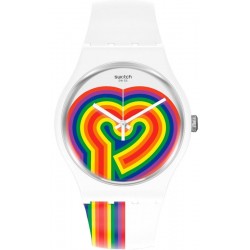 Reloj Swatch Mujer New Gent Beating Love SUOW171