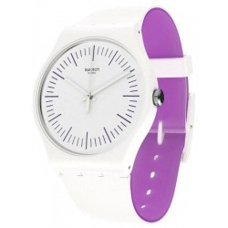 Reloj Swatch Mujer New Gent Whitenpurple SUOW173