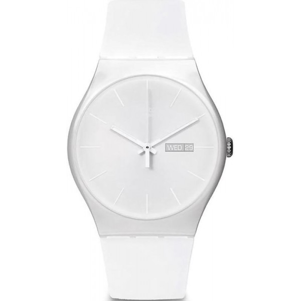 Reloj Swatch Unisex New Gent White Rebel SUOW701 Comprar Reloj Swatch Unisex New Gent White Rebel SUOW701