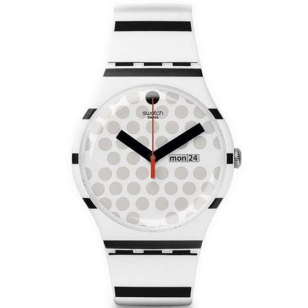 Swatch Unisex Watch New Gent Zebratian SUOW706 Buy Swatch Unisex Watch New Gent Zebratian SUOW706