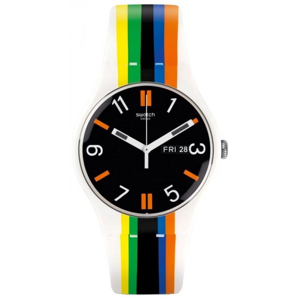 Swatch Unisexuhr New Gent Ligne De Fuite SUOW708 Swatch Unisexuhr New Gent Ligne De Fuite SUOW708 kaufen