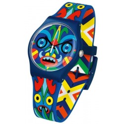 Orologio Swatch Mika Unisex New Gent Kukulakuku SUOZ171
