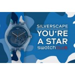 Swatch Club Unisex Watch New Gent Silverscape SUOZ215 Buy Swatch Club Unisex Watch New Gent Silverscape SUOZ215