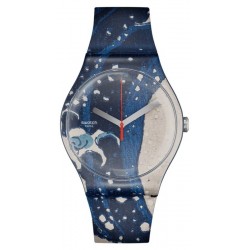 Acheter Montre Swatch The Great Wave by Hokusai & Astrolabe SUOZ351