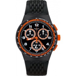 Swatch Men's Watch Chrono Plastic Nerolino SUSB408
