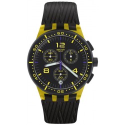 Acheter Montre Swatch Unisex Chrono Plastic Yellow Tire SUSJ403