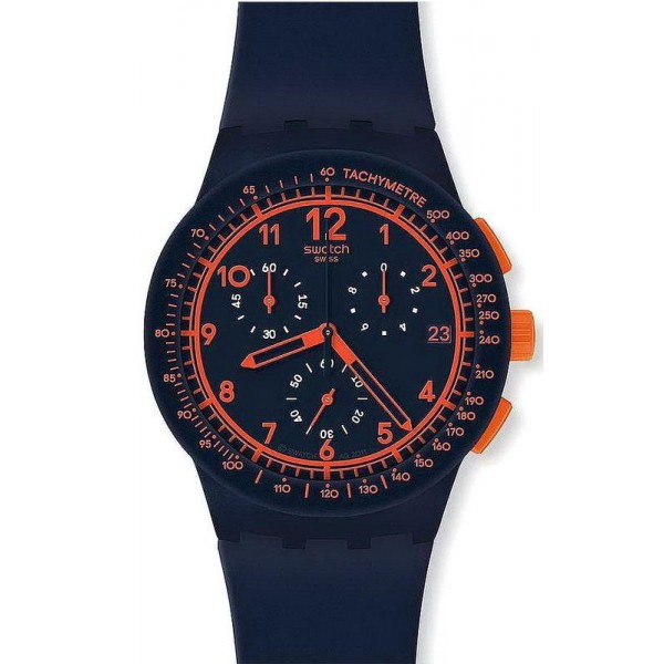 Acheter Montre Swatch Unisex Chrono Plastic Rebirth Blue SUSN401
