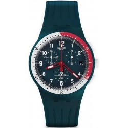 Buy Swatch Men's Watch Chrono Plastic El Comandante SUSN405