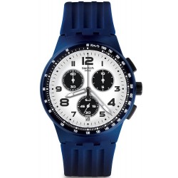 Swatch Men's Watch Chrono Plastic Travel Choc SUSN408