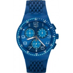 Acheter Montre Swatch Unisex Chrono Plastic Triple Blu SUSN415