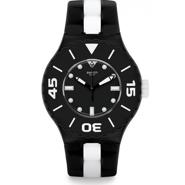 Orologio Swatch Uomo Scuba Libre B&W Deep SUUB102 Comprare Orologio Swatch Uomo Scuba Libre B&W Deep SUUB102