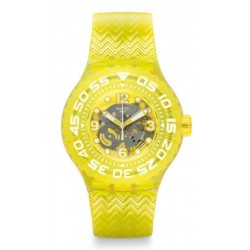 Orologio Swatch Unisex Scuba Libre Lemon Profond SUUJ101