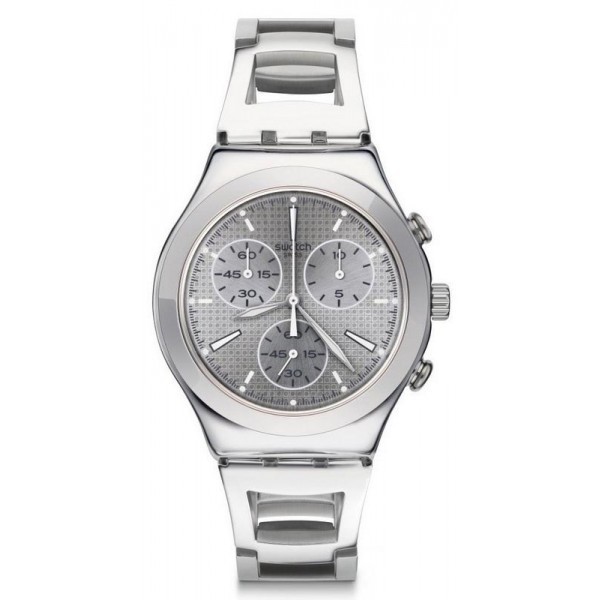 Swatch Damenuhr Irony Chrono Silverli YCS112G Kaufen Sie Swatch Damenuhr Irony Chrono Silverli YCS112G