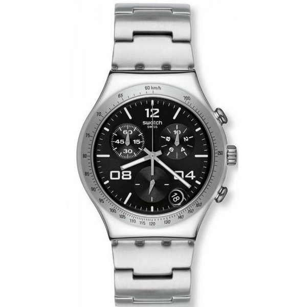 Acheter Montre Swatch Unisex Irony Chrono Blustery Black YCS564G
