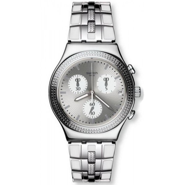Swatch Damenuhr Irony Chrono Crystal Cascade YCS580G Kaufen Sie Swatch Damenuhr Irony Chrono Crystal Cascade YCS580G