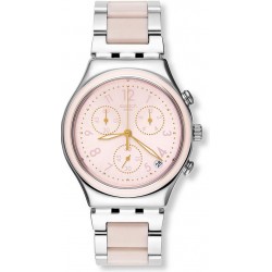 Swatch Damenuhr Irony Chrono Dreamnight Rose YCS588G