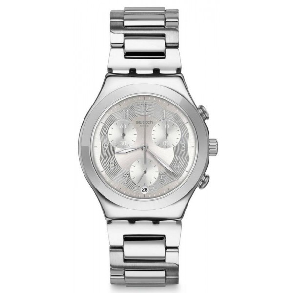 Swatch Unisex Watch Irony Chrono Silver Ring YCS604G Buy Swatch Unisex Watch Irony Chrono Silver Ring YCS604G