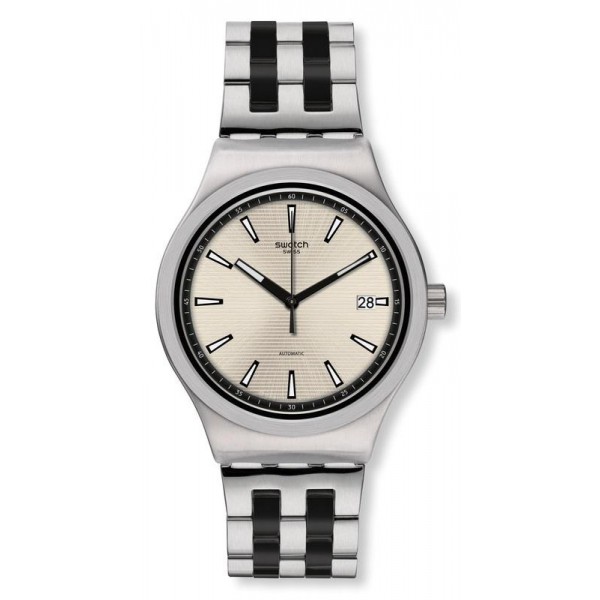 Swatch Herrenuhr Irony Sistem51 Sistem Silverline Automatik YIS424G Kaufen Sie Swatch Herrenuhr Irony Sistem51 Sistem Silverline Automatik YIS424G
