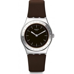 Montre Swatch Femme Irony Medium Lie De Vin YLS205