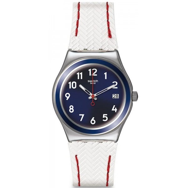 Buy Swatch Women's Watch Irony Medium Vela Bianca YLS449